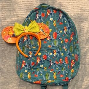 Enchanted Tiki Room Backpack & Mouse Ears